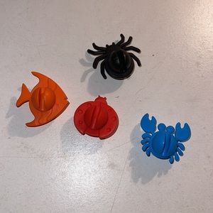 Suction cup cord holders